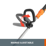 WORX Cortabordes a batería 40V Máx. (2x20V) | WG183E | Incluye 2 baterías 2Ah y Cargador Doble | Mango Ajustable | Doble Cabezal | Carrete de alimentación automática