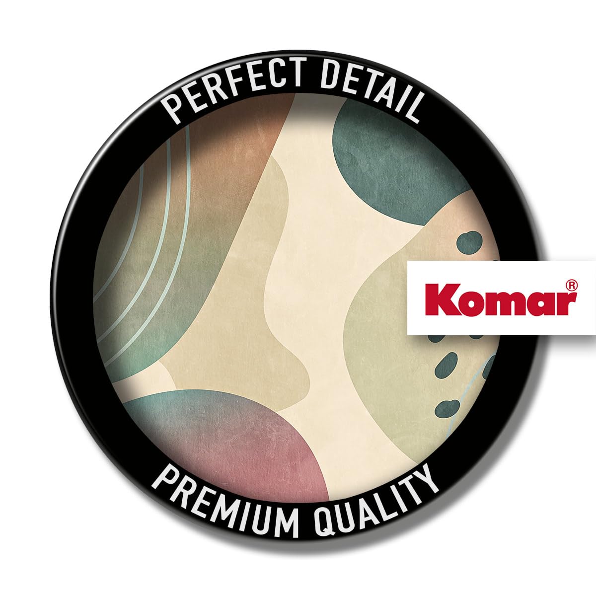 Komar Papel pintado fotográfico de fieltro Bohorama – Tamaño 350 x 250 cm – Papel pintado, decoración de pared, salón, dormitorio, oficina