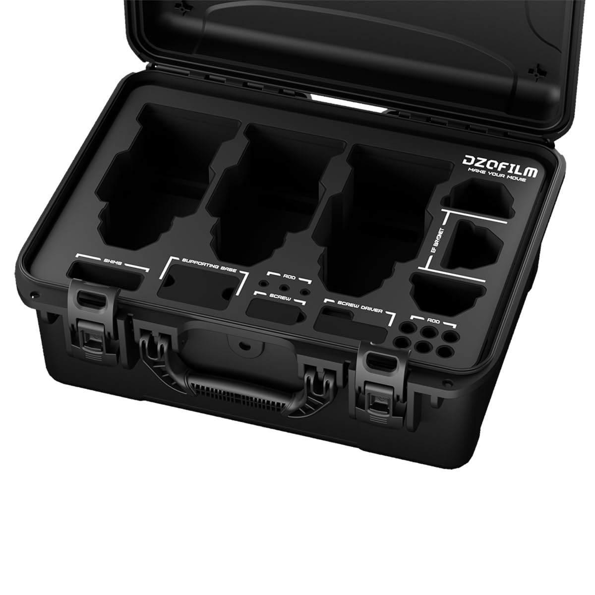 DZOFILM Estuche rígido para Pictor Zoom 3 Lentes (14-30/20-55/50-125)
