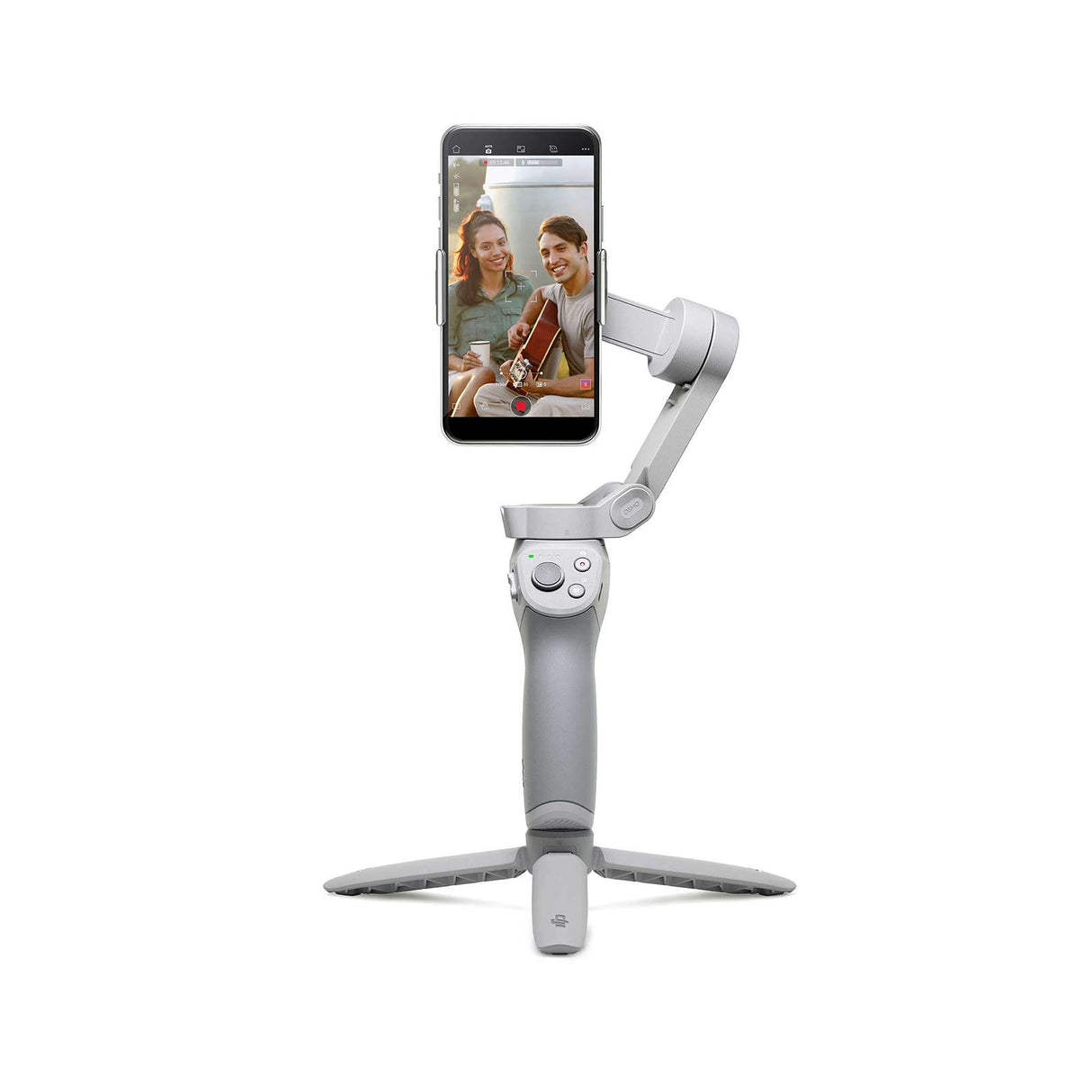 DJI - Trípode de Mano OM 4 Combo de 3 Ejes estabilizador con Bolsa DJI Sling, para vlog, Youtube, Streaming, para iPhone y Android