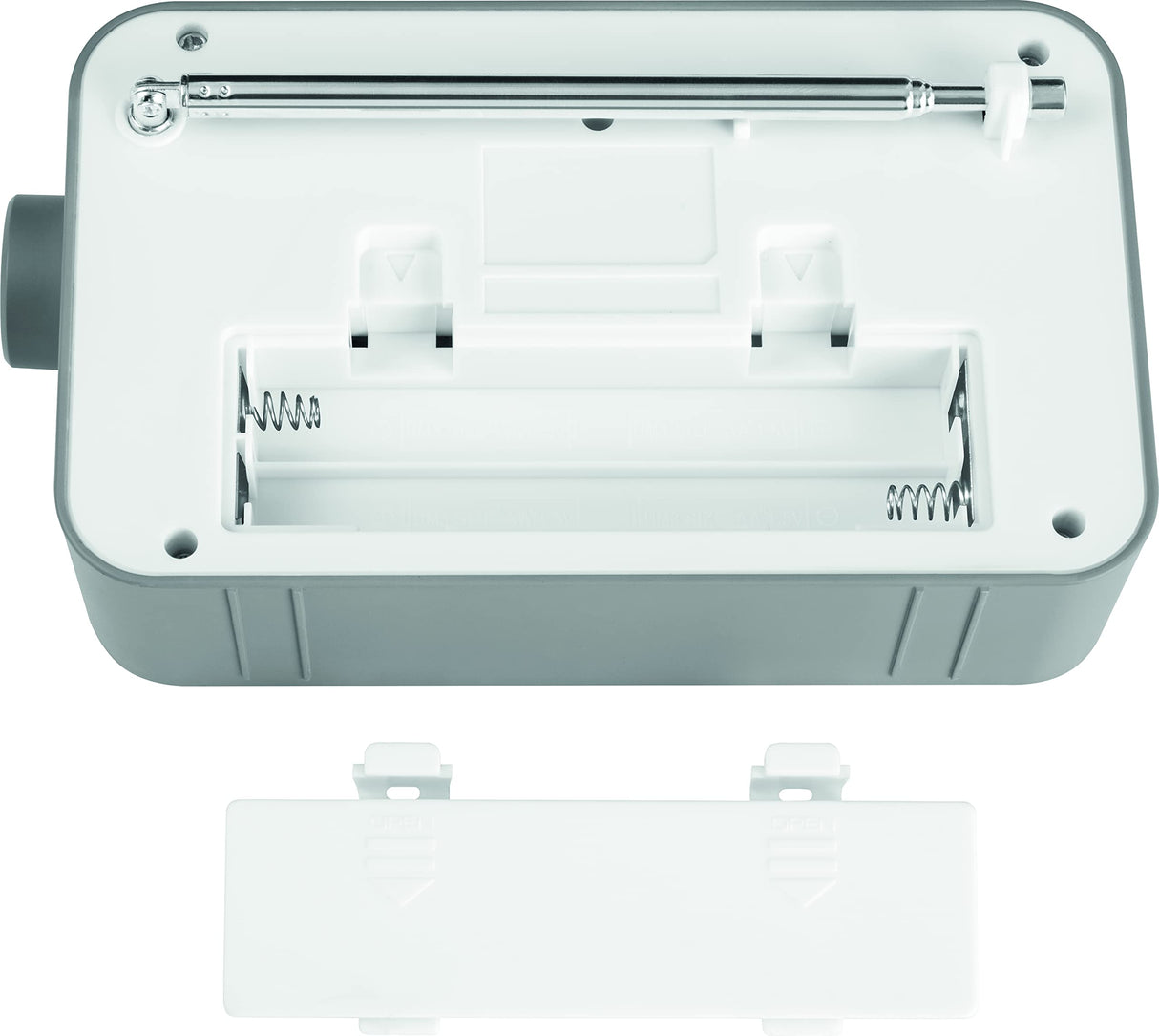 ECG RD 110 Radio Dab+/FM, Blanco, Selección de Alarma: Señal/Radio