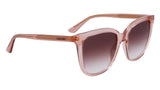Calvin Klein Women's Sunglasses CK23506S - Rose with Gradient Brown Lens