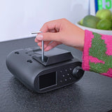 Hama | Radio Digital Internet Dab+/FM + Bluetooth RX + Wi‑Fi 2,4/5 GHz + Spotify Connect – Receptor Bluetooth – Despertador Doble – Negro