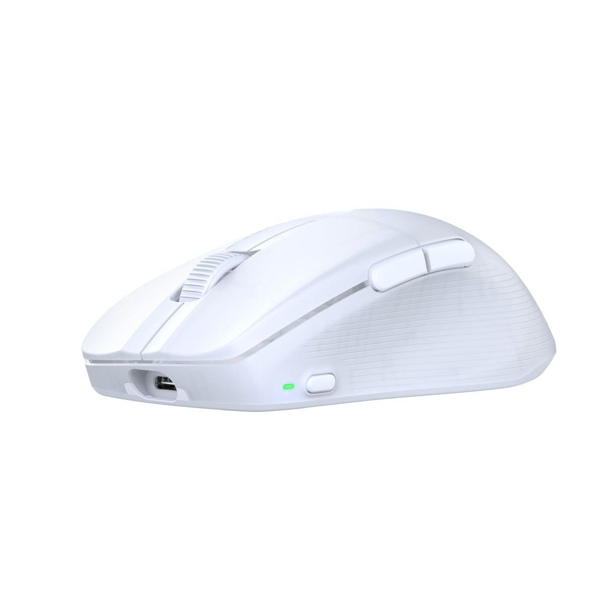 Turtle Beach Pure Air - Ratón de Juego RGB ergonómico inalámbrico Ultraligero, Sensor óptico de 26 000 PPP, 125 Horas de batería, interruptores mecánicos Titan, iluminación RGB - Blanco