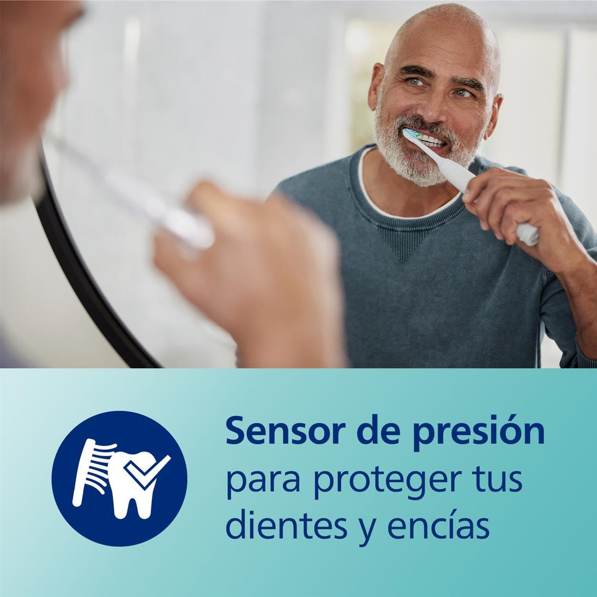 Philips Sonicare DiamondClean 9000 Cepillo Eléctrico, 4 Modos, 3 Intensidades, Estuche de Viaje USB, Blanco