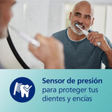 Philips Sonicare DiamondClean 9000 Cepillo Eléctrico, 4 Modos, 3 Intensidades, Estuche de Viaje USB, Blanco