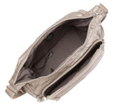 Kipling Gabbie, Bolso Bandolera para Mujer, Talla única, Metallic Glow