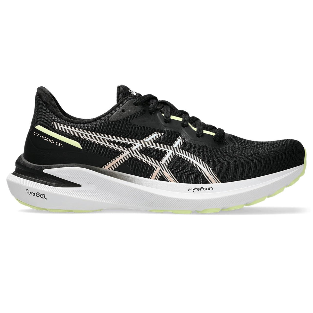 ASICS GT-1000 13, Sneaker Mujer, Negro/Brisa, 39 EU