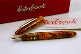 Esterbrook Estie Honeycomb E426-M - Pluma estilográfica (1 unidad), color amarillo y naranja