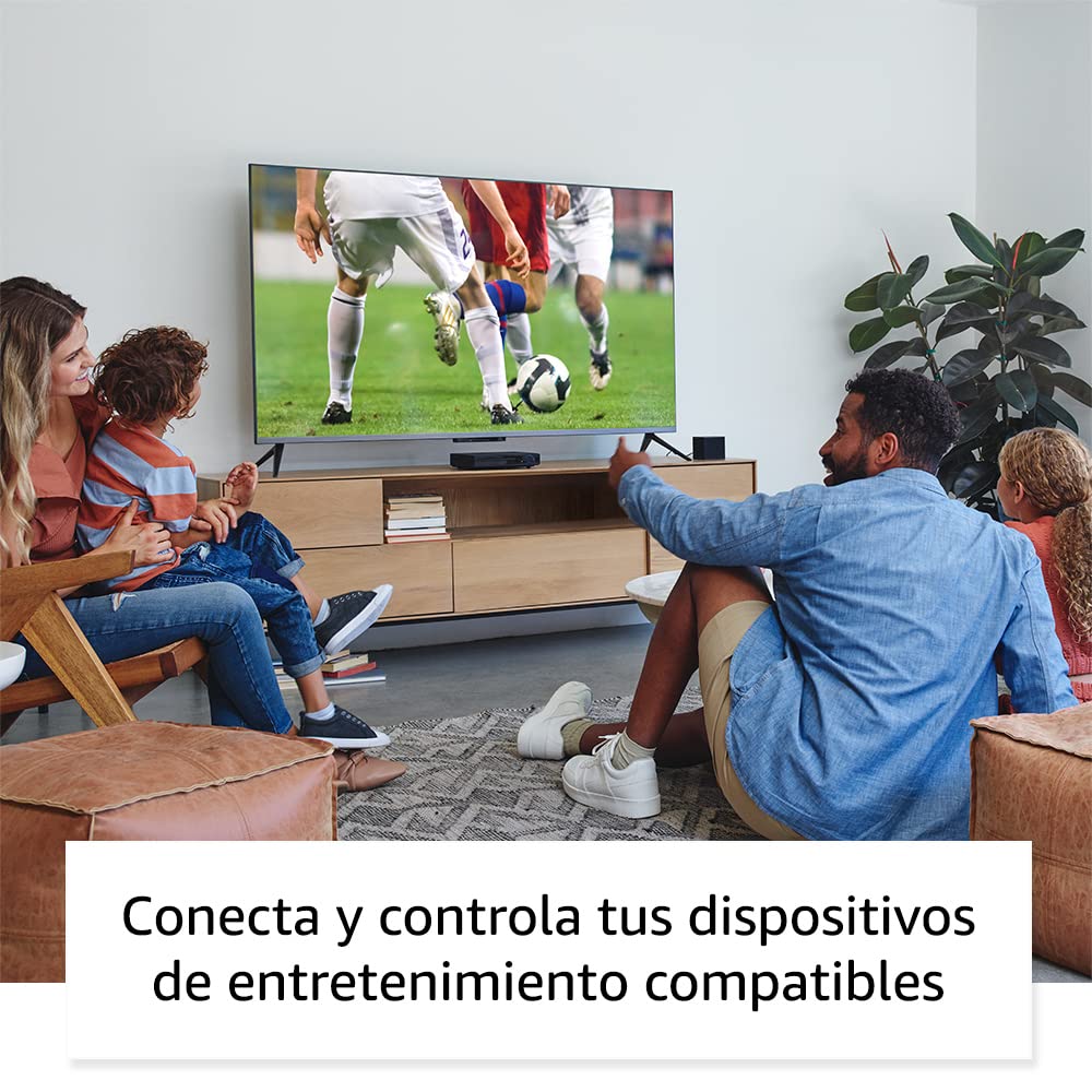 Amazon Fire TV Cube (Última generación) | Reproductor multimedia en streaming con control por voz a través de Alexa, Wi-Fi 6E y Ultra HD 4K