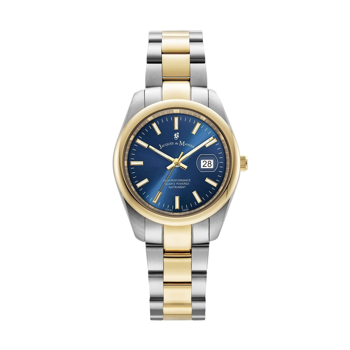 Jacques Du Manoir Reloj Analógico para Mujeres de con Correa en Acero Inoxidable JWL03805