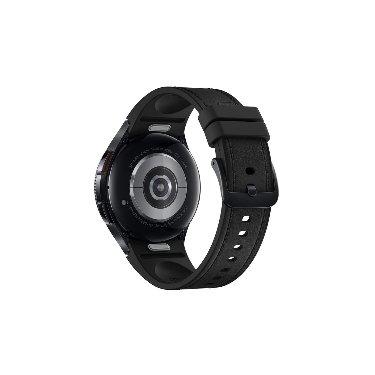 Samsung Galaxy Watch6 Classic Bluetooth, 43 mm + Correa de recambio - Smartwatch, Control de Salud, Seguimiento Deportivo, Batería de Carga Rápida, Negro (Versión Española)