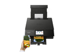 Canon Pixma TS8750 Impresora Multifunción 3 en 1, Sistema de Inyección de Tinta, Impresión, Escaneo y Copia, WiFi, Impresión Doble Cara, Alimentación Bidireccional, Negro