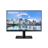 Samsung LF24T450FQRXEN - Monitor Panel IPS de 24" UHD (1,920 x 1,080, 16:9, 75Hz, Modo Eye Saver, Flicker Free, Pantalla Ahorro Energético), Negro