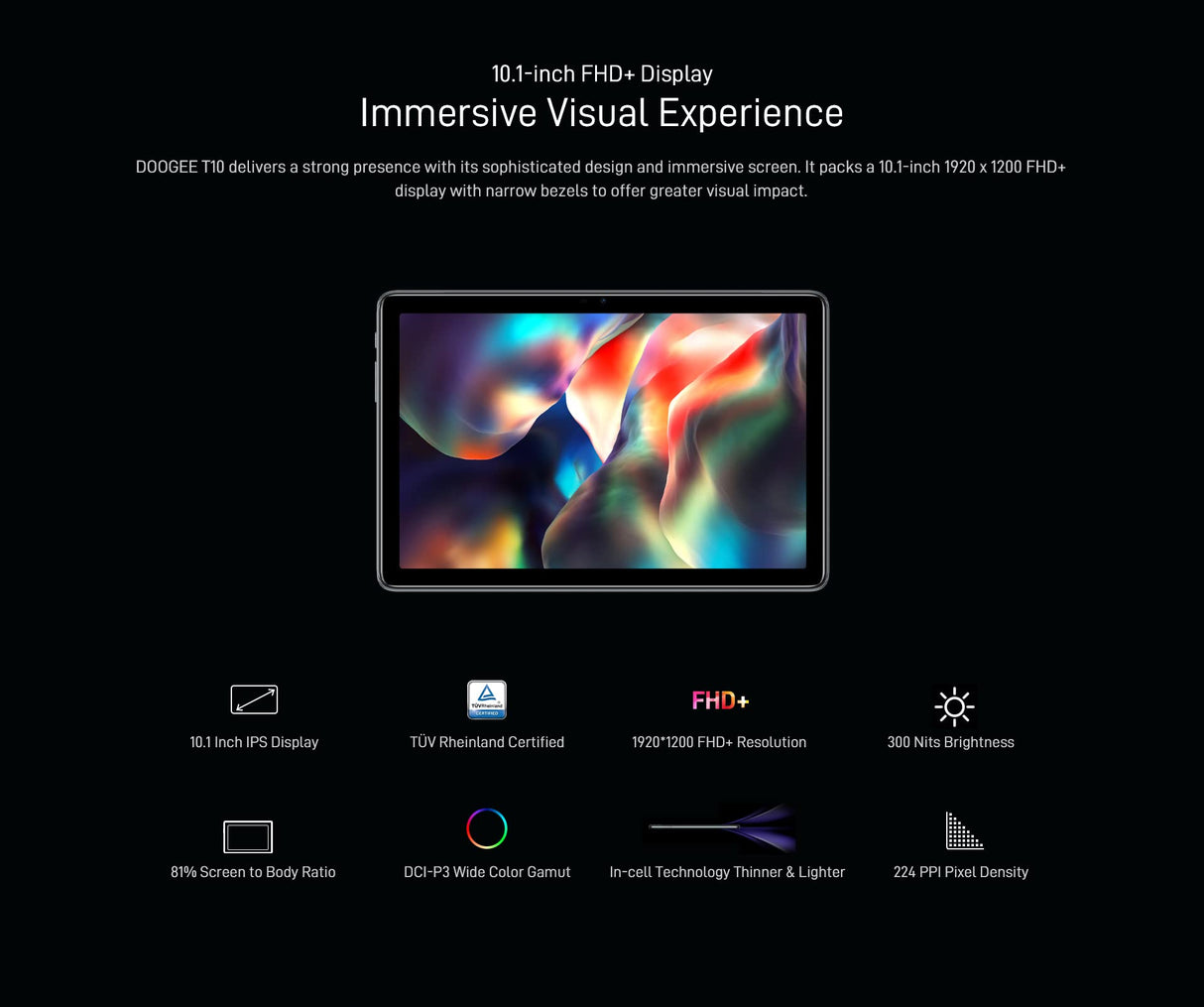 Doogee T10 10.1 8GB/128GB Azul - Tablet Marca