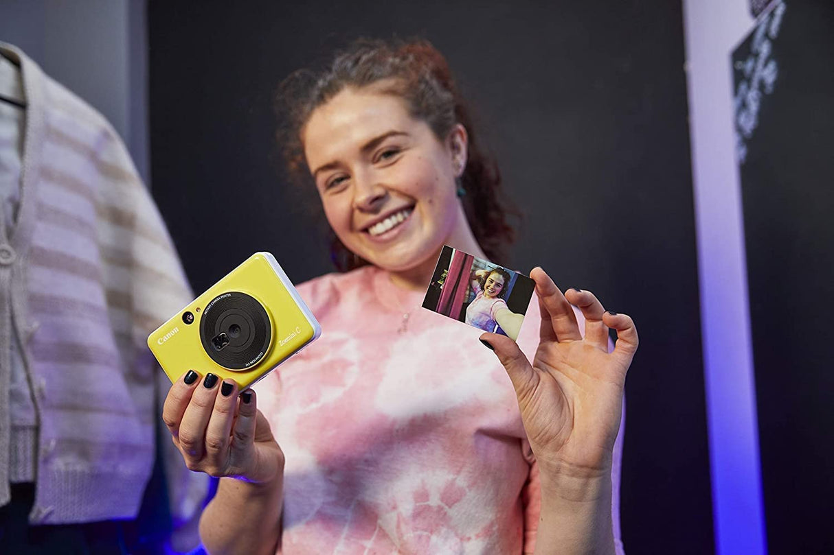Canon Zoemini C, Cámara Instantánea, Bluetooth, Tamaño Único, Abeja