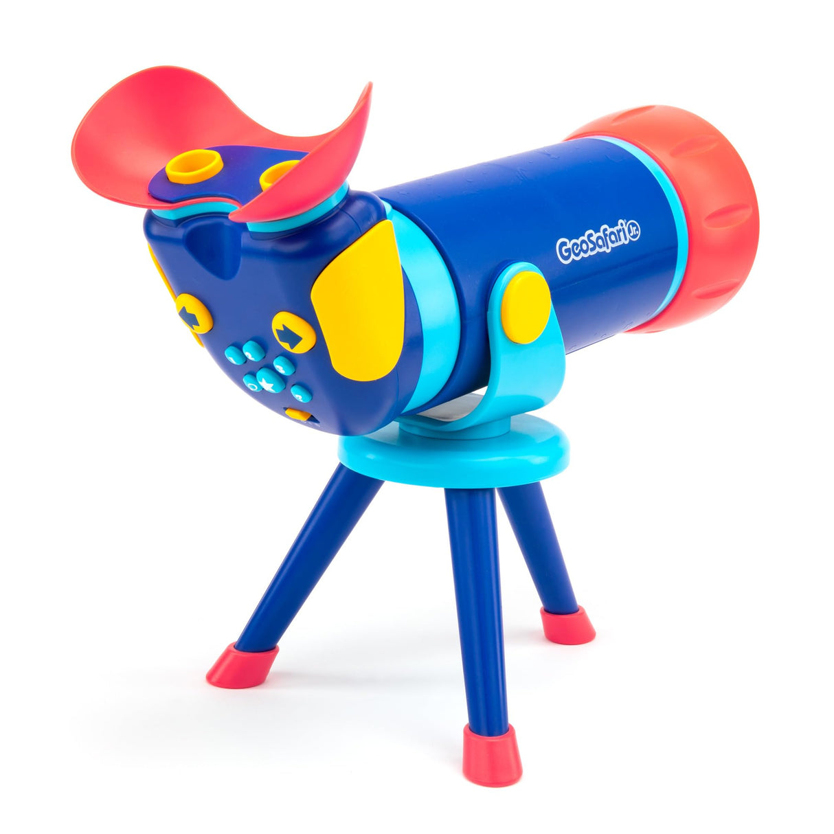 Learning Resources Telescopio Que Habla para Explorar el Espacio GeoSafari Jr, educación Espacial para niños, telescopio de Juguete para visionar, Juguete inmersivo para visionar imágenes