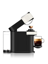 Nespresso De'Longhi ENV 120.WAE Vertuo Next - Cafetera de cápsulas con espumador de leche Aeroccino, color blanco