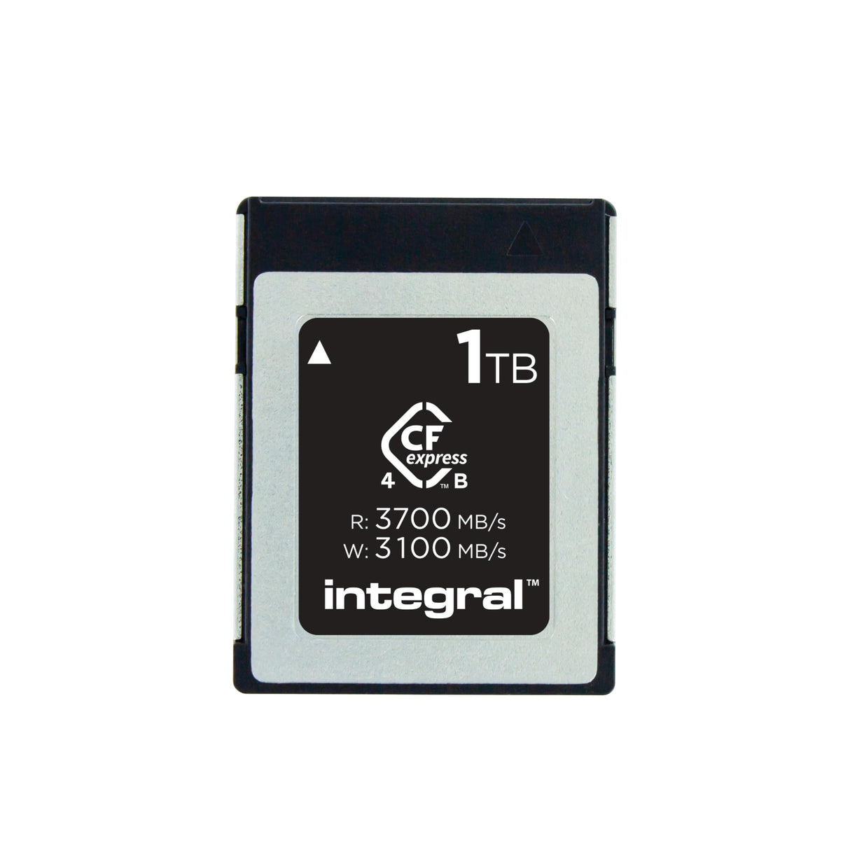 Integral Studio Grade CFexpress 4.0 Type B 1TB Memory Card - 4K, 6K, 8K and Beyond Raw - 3700MB/s Read, 3100MB/s Write, 1600MB/s Sustained Write - Designed for Advanced Cinematic and DSLR Cameras