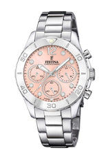 Reloj FESTINA para Mujer F20603/7 Boyfriend Caja de Acero Inoxidable 316l Plateado Correa de Acero Inoxidable 316l Plateado