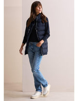 Cecil B220256 Chaleco Forrado, Azul Marino, L Mujeres