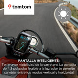 TomTom GPS para Motocicletas Rider 550 (4,3 Pulgadas con Carreteras montañosas, actualizaciones Mediante Wi-Fi, info tráfico en Tiempo Real, Radares de tráfico, mapas del Mundo)