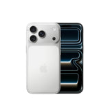 iPhone 17 Pro de 256 GB: Pantalla de 6,3 Pulgadas con Promotion hasta 120 Hz, Chip A19 Pro, autonomía revolucionaria, Sistema de cámaras Pro Fusion con cámara Frontal Center Stage; Plata