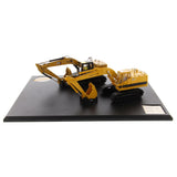 Caterpillar Diecast Masters 85715-Excavadora Evolution Set con Libro 225 y Cat 323, Escala, Aprox. 6,3 x 8,0 x 16,3 cm, a Partir de 14 años, Yellow, Scale 1:50
