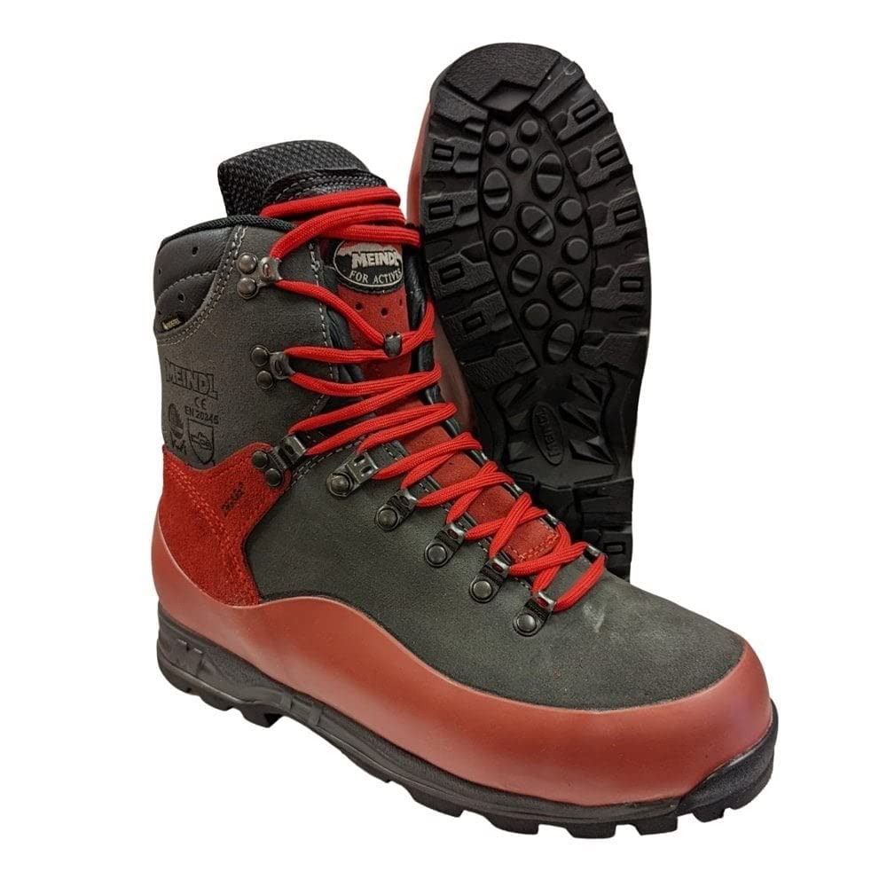 Airstreem 35550141 - Botas de motosierra (clase 1), color rojo