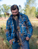 Legendary Whitetails Chaqueta de Camisa con Capucha de Madera de Arce estándar para Hombre, a Cuadros de Hacha de Pizarra, Talla XXL