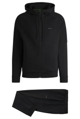 BOSS Tracksuit Set Conjunto de chándal, Black1, XS para Hombre