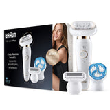 Braun Silk Epil 9 Flex 9010 - Depiladora eléctrica 3D, color blanco