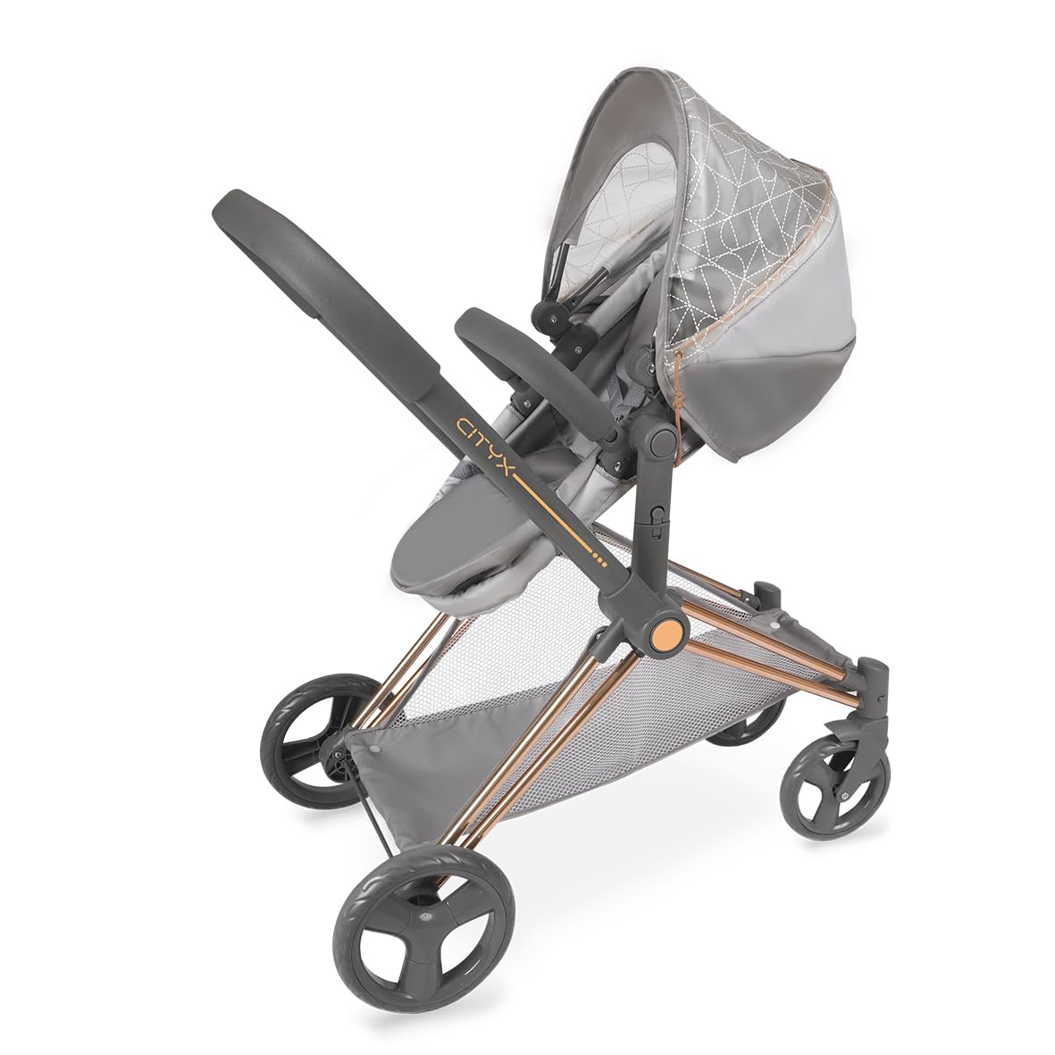 Coche de muñeca 3x1 Plegable - Novedad, para muñecas de hasta 50 cm.