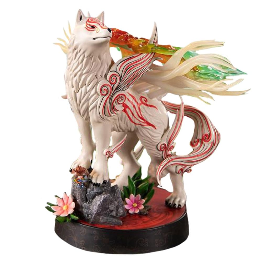 First4Figures-First 4 Shiranui Okami Pose Standard, sólido, Color Negro (F4F 201387)