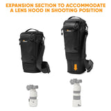 Lowepro ProTactic TLZ 75 Slim AW III Toploader Camera Bag, Camera Case for DSLR, Mirrorless, Vol. 4.5L, Dim: 37x10.5x14cm for Cameras w/Lens Attached, Modular Shoulder Bag, for Photographer/Video