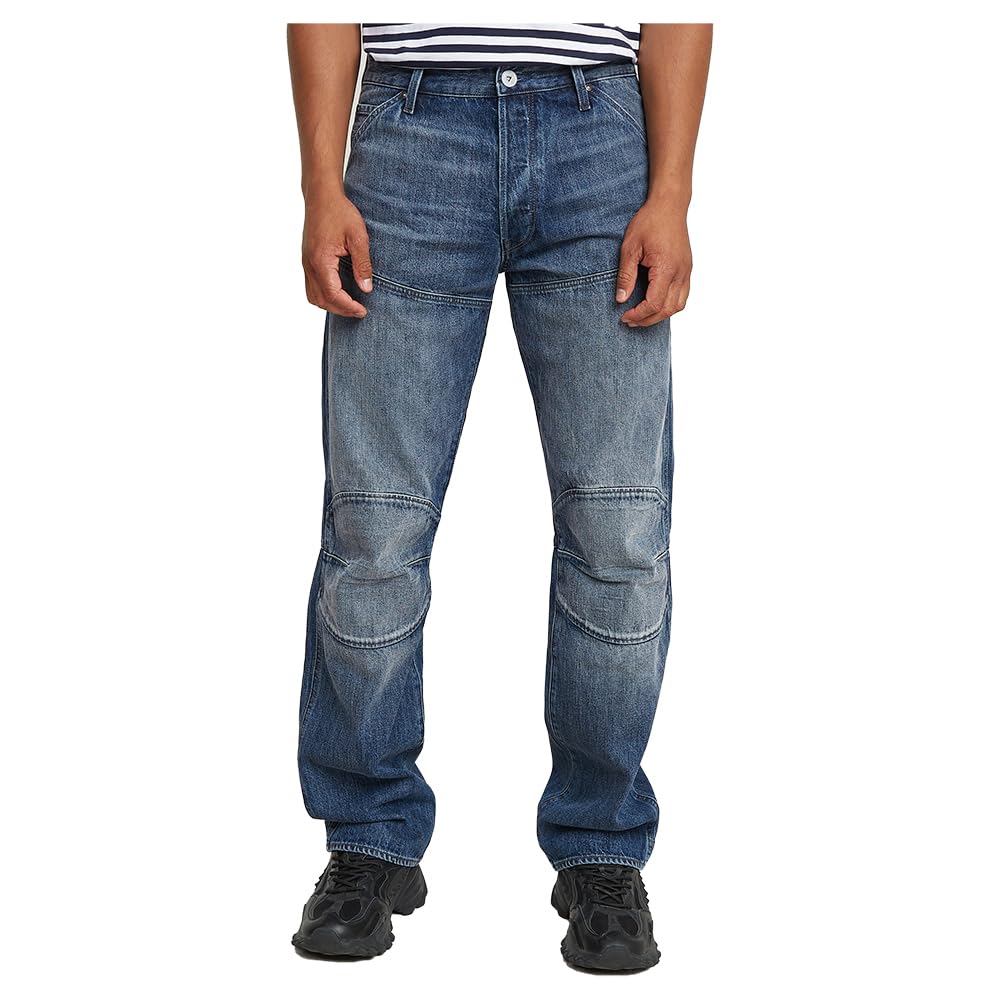 G-STAR Elwood 3D Regular Jeans, Jeans, Hombre, Azul (Worn In Blue Creek D23699-d788-g112), 30W / 30L
