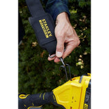 STANLEY FATMAX SFMCPH845M1-QW - Cortasetos de pértiga V20 con batería 4Ah, Longitud de Cuchilla 45 cm, Cabezal pivotante, Mango ergonómico