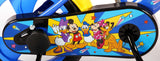 albri Bici Bambino Di Da Pollici Bicicleta Infantil de Mickey de 12 Pulgadas con estabilizadores Laterales y Botella, Bebés niños, Rojo y Azul, Piccola