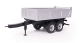 Carson Carson-500907425 Modellsport 500907425 Remolque de 2 Ejes con Centro de inclinación Montaje de Modelo de camión RC Compatible con Tamiya, Accesorios a Escala 1:14, Multicolor