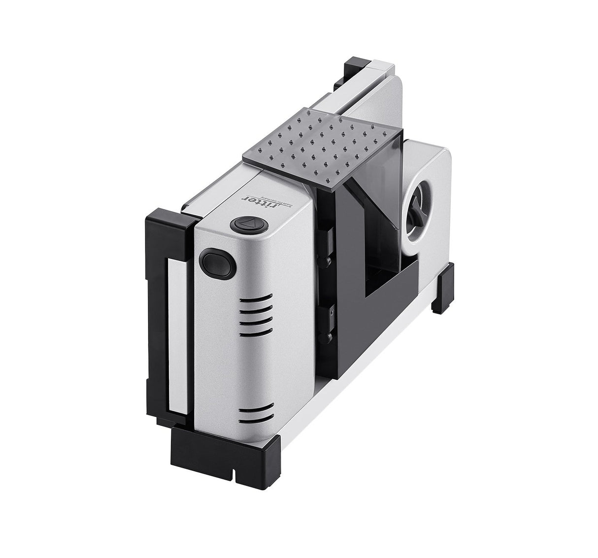 ritter icaro 7, Cortafiambres Eléctrico Plegable y Cortadora de Pan de Metal Macizo con Motor ECO