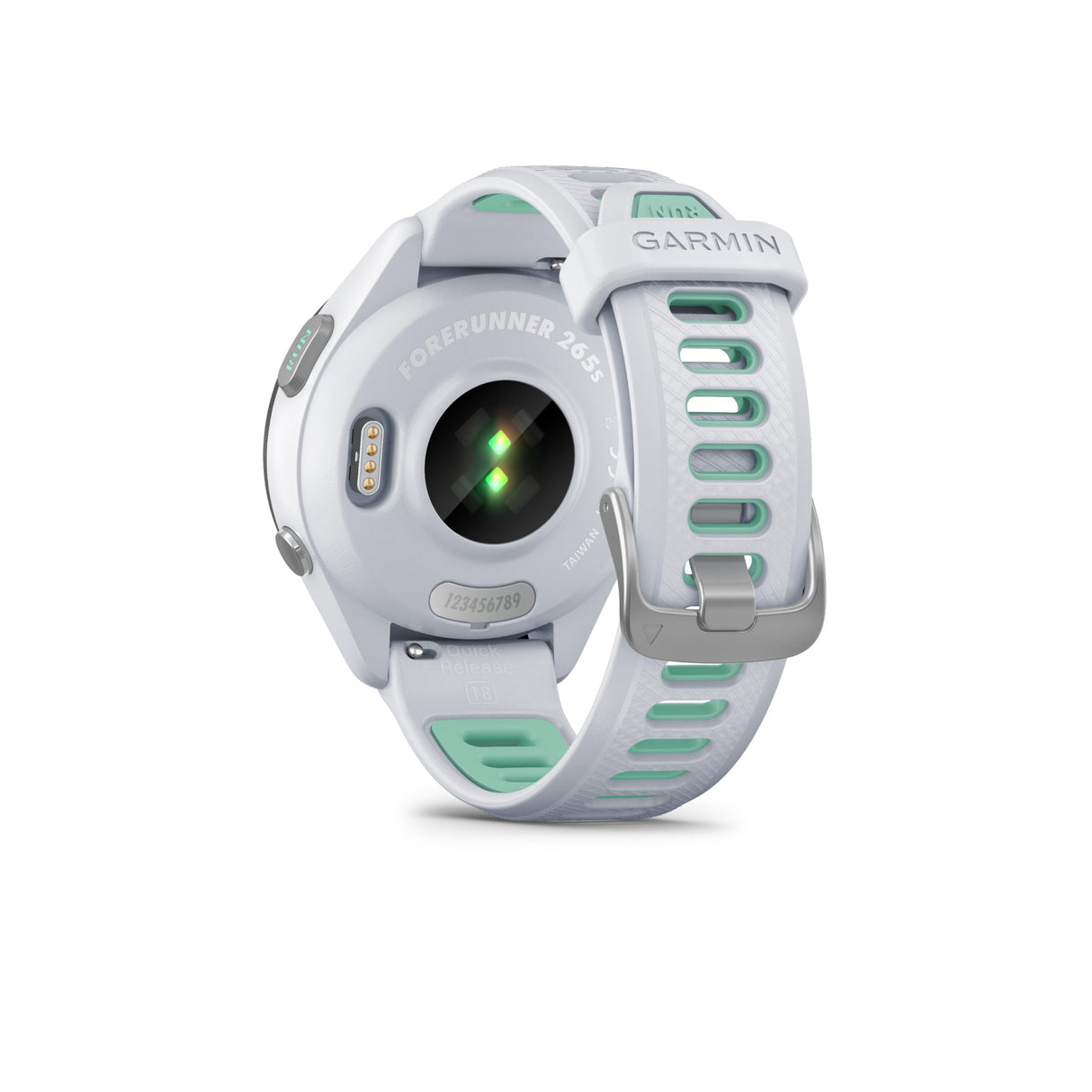 Garmin Forerunner 265S Reloj Inteligente para Correr con GPS, Pantalla Táctil AMOLED, Métricas Optimizadas, Planes de Entrenamiento, Pay, Música, Autonomía de 15 Días, Blanco