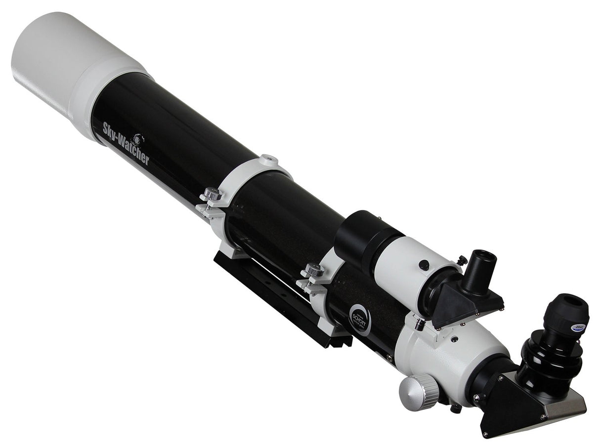 Sky-Watcher EvoStar 100 APO - Tubo óptico Compacto y portátil para astrofotografía y astronomía Visual asequibles Blanco/Negro