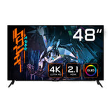 GIGABYTE AORUS FO48U 48” Monitor de Juego Pro 4K - 3840 x 2160 (UHD), 120Hz, 1ms, 150 CD/m2, FreeSync Premium Pro, High Dynamic Range 10 (HDR10), HDMI 2.1, Displayport 1.4
