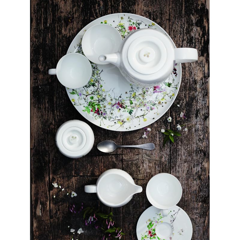 Rosenthal Brillance Fleurs Sauvages Cafetera, Porcelana De Hueso, Multicolor, 23x15x18 cm