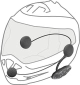INTERPHONE Active HD – Intercomunicador para Casco de Moto, estéreo, Alta fidelidad, 40 mm, 4 Motociclistas, Distancia máxima 1 km, autonomía 15 Horas, Radio, GPS, TFT, Impermeable IPX67