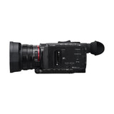 Panasonic HC-X1600E 4K 60p Videocámara Profesional con Lente Gran Angular de 25 mm, Zoom Óptico de 24x, OIS Híbrido de 5 Ejes, Wi-Fi, USB PD, Negra