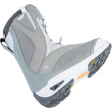 Nitro Bianca TLS Premium All Mountain Freeride Freestyle Sistema de Cordones rápidos Barco Snowboard, Mujeres, Gris, MP 25.5 // EU 39 1/3 // US WMN 8