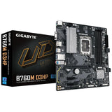 GIGABYTE B760M D3HP Placa Base - Procesadores Intel Core de 14ª Generación, VRM de 4+1+1 Fases, hasta 5600 MHz DDR5, 2xPCIe 4.0 M.2, LAN GbE, USB 3.2 Gen 1