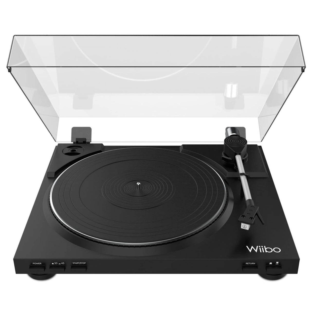Wiibo Lyra 100 USB Plato Giradiscos con Previo Phono y Cápsula Audio Technica Premium