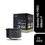 Kenko HD Pro 2X DGX - Multiplicador para Objetivo, Color Negro